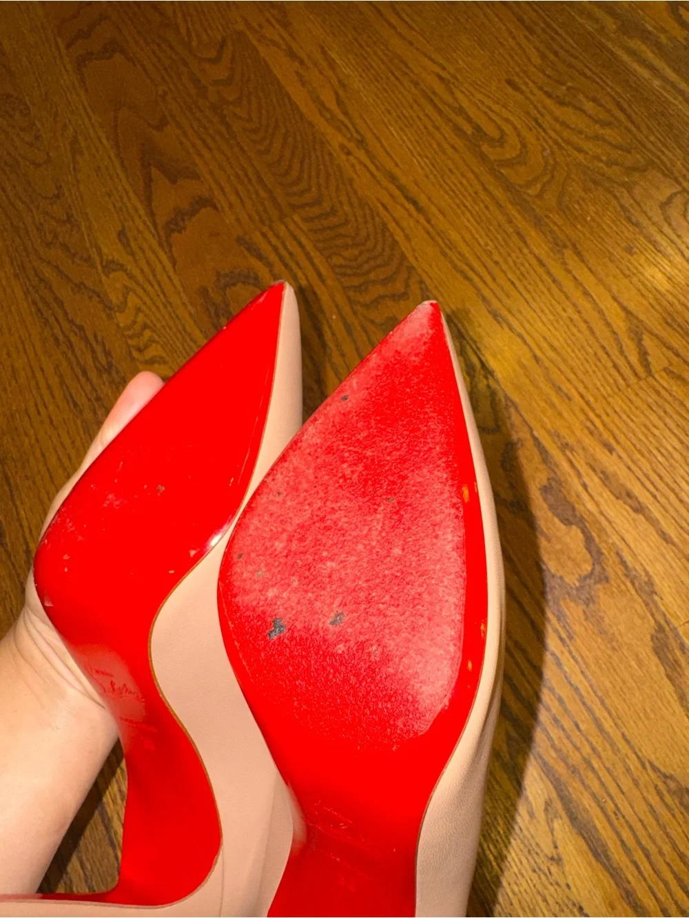 Size 38 Christian Louboutin Kate 100 pumps nappa